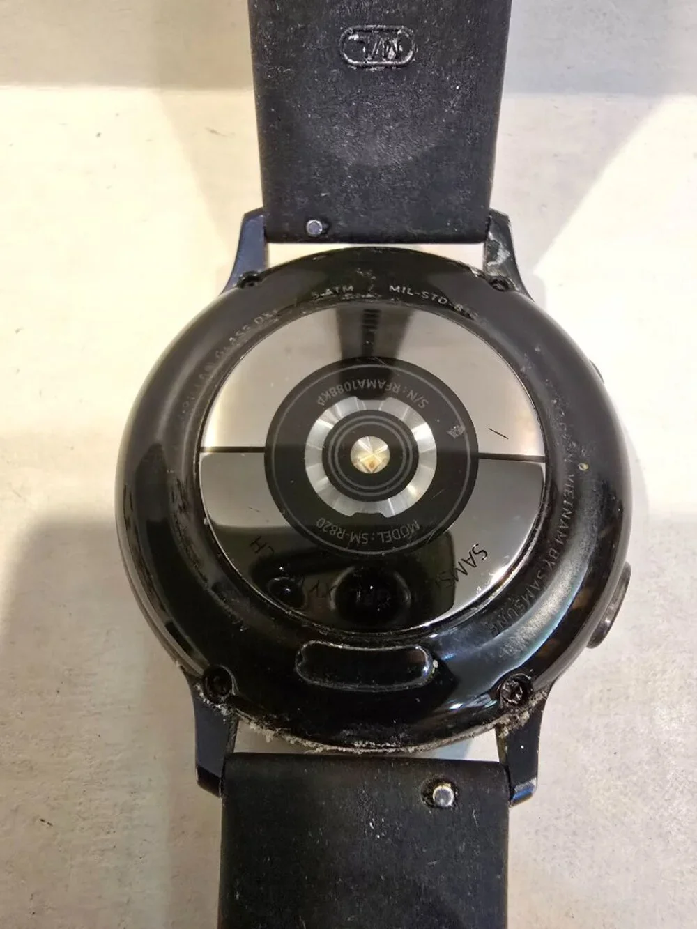 Samsung Galaxy Watch Active 2 Model SM-R820 Heart Rate Water Resistant Untested